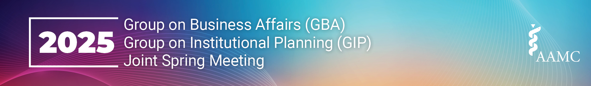 GBA/GIP 2025 Joint Spring Meeting Event Banner