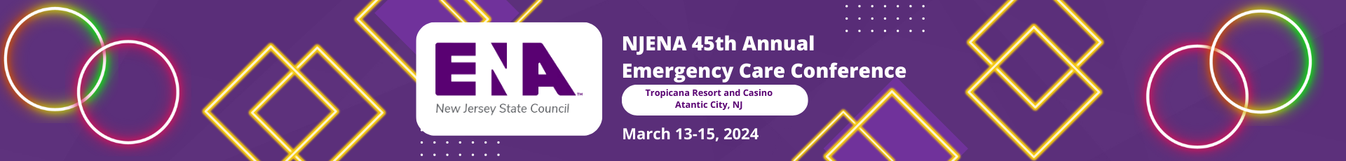 2024 NJENA Annual Emergency Care Conference Event Banner