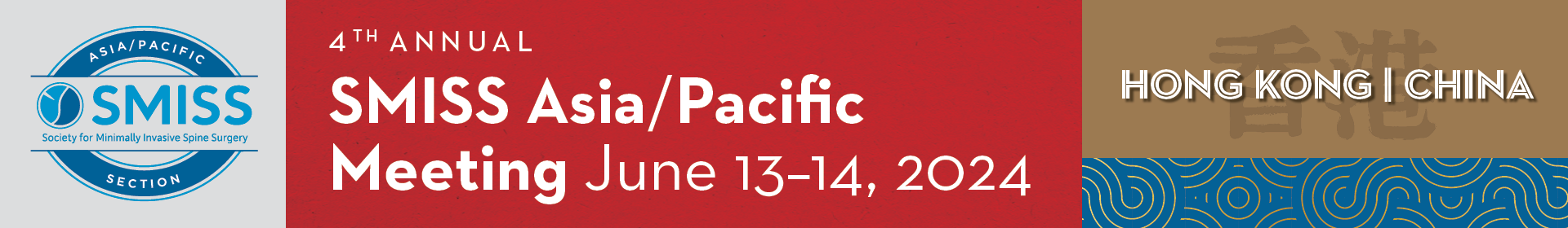 4th Annual SMISS Asia/Pacific Meeting Event Banner