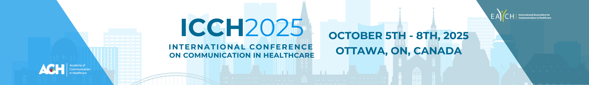 2025 International Conference on Communication in Healthcare Event Banner