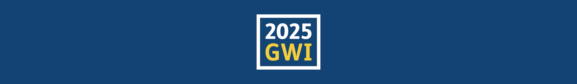 GWI Conference 2025 Event Banner