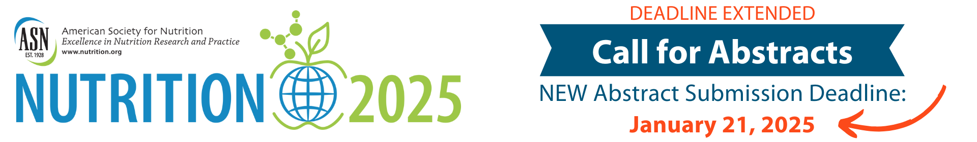 NUTRITION 2025 Call for Abstracts Event Banner