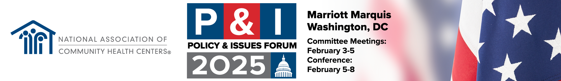 2025 Policy & Issues Forum (P&I) Event Banner