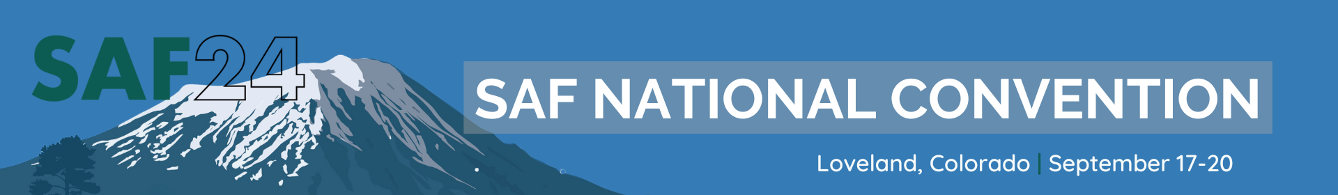 SAF 2024 National Convention Event Banner