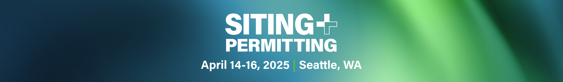 2025 Siting & Permitting Conference Event Banner